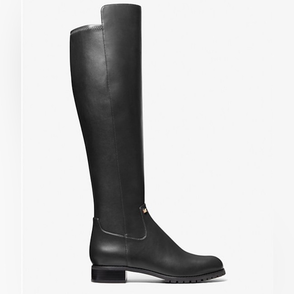 Michael Kors Women's Black Britt Riding Boot 9.5M MSRP $325. NWT - Picture 2 of 11